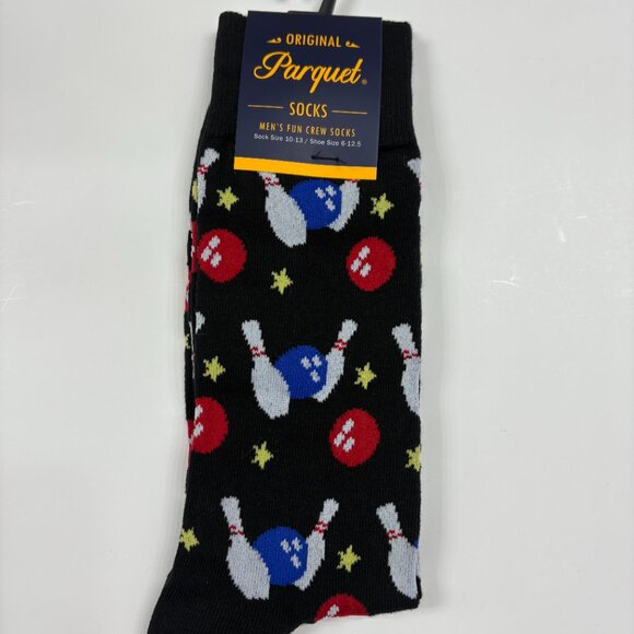 Bowling Strike Men's Crew Socks - NWT - Picture 4 of 5